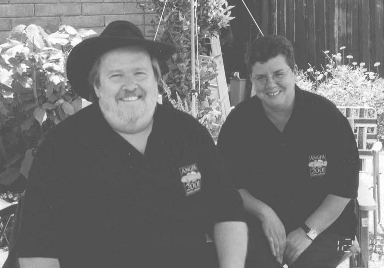 Our good “Aussie Mates” Franz-Peter and Ulli Muellenholz on a recent visit to Australia in preparation for another “spectacular presentation” for an upcoming convention
