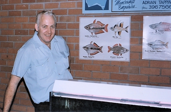 1983 ANGFA promotional material featuring Adrian Tappin