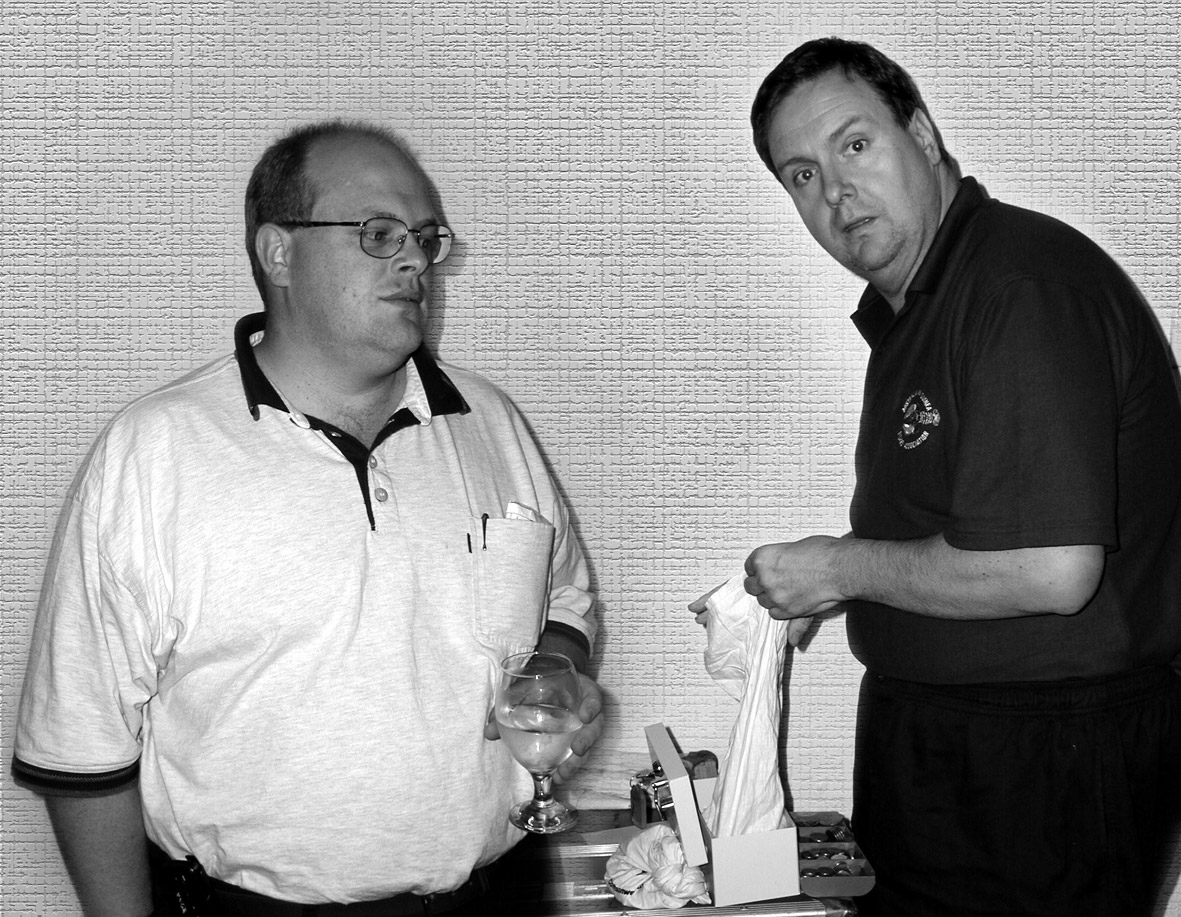 Organisers of the ACT Convention, Scott Hunt and Andy Wattam