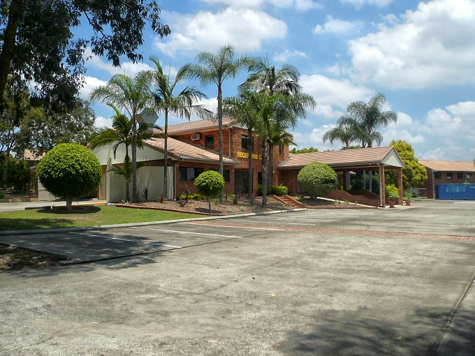 The convention venue building and grounds