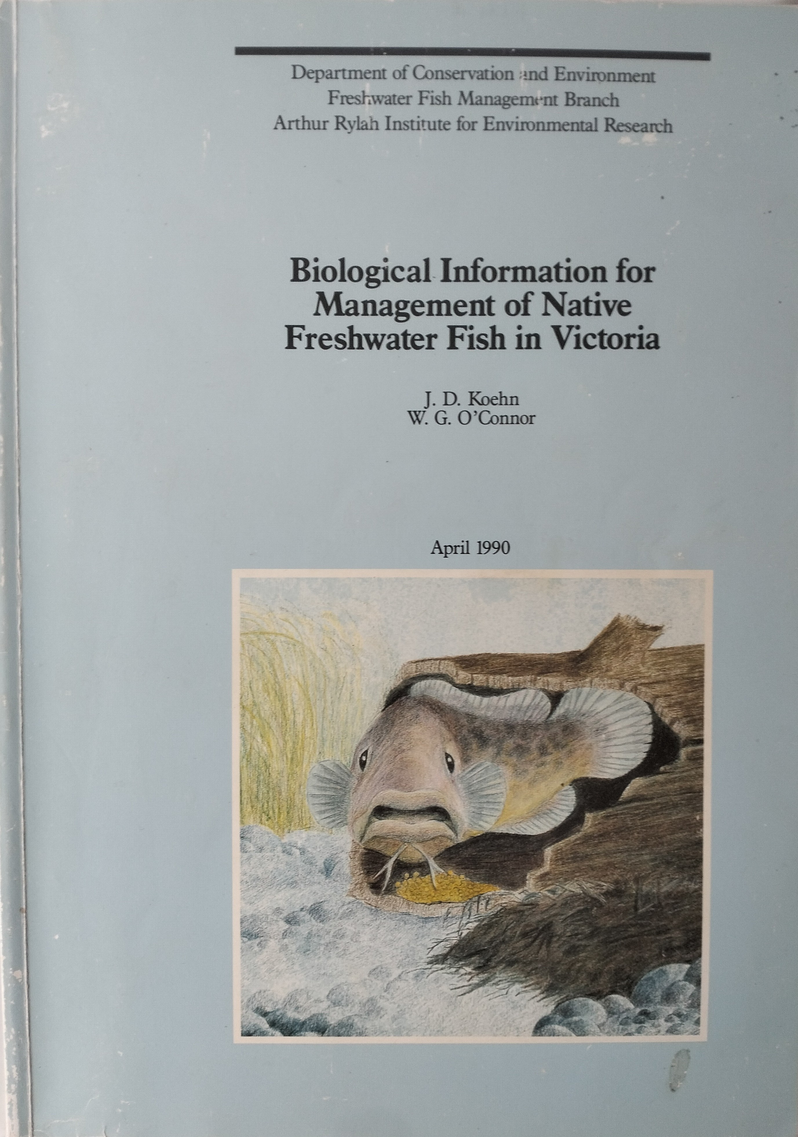 Biological Information for Management of Native Freshwater Fish in Victoria