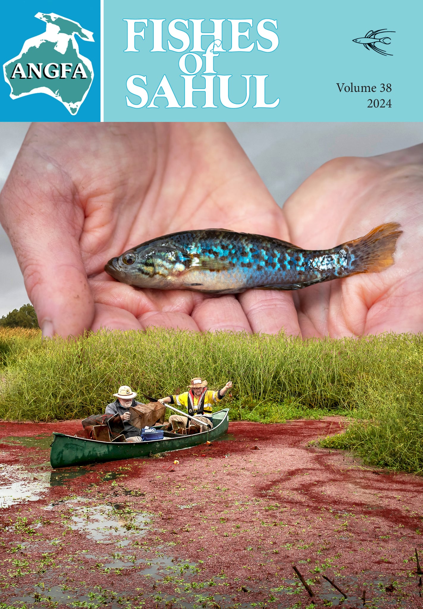Fishes of Sahul Volume 38, 2024 hardcopy cover